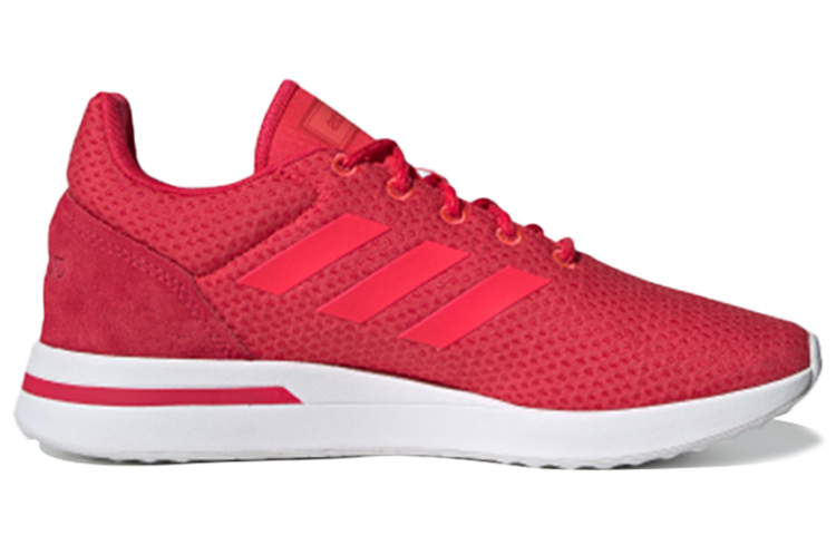 Женские кроссовки adidas neo Run 70S (красно-белые) — Красный / белый — фото 2