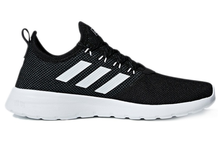 Мужские кроссовки adidas Lite Racer Reborn (черно-белые) — фото 2