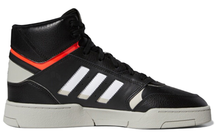 Кеды adidas originals Drop Step (черный / оранжевый / серый) — Чёрный / оранжевый / серый — фото 2