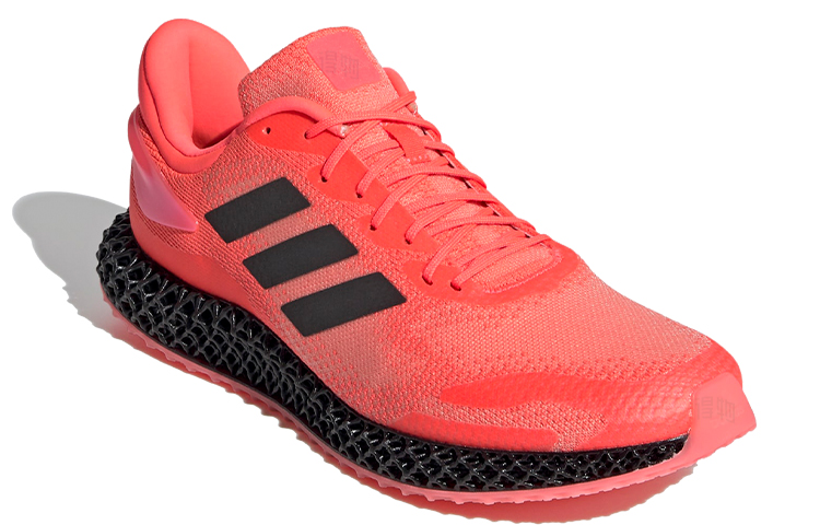 Кроссовки adidas 4D Run 1.0 (красно-черные) — Красный / чёрный — фото 3