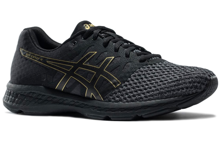Мужские кроссовки ASICS Gel-Exalt 4 (черные) — Чёрный — фото 2