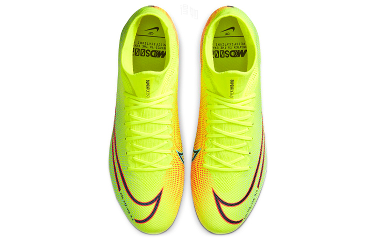 Бутсы Nike Mercurial Superfly 7 (желто-черные) — Жёлтыйчёрный — фото 4