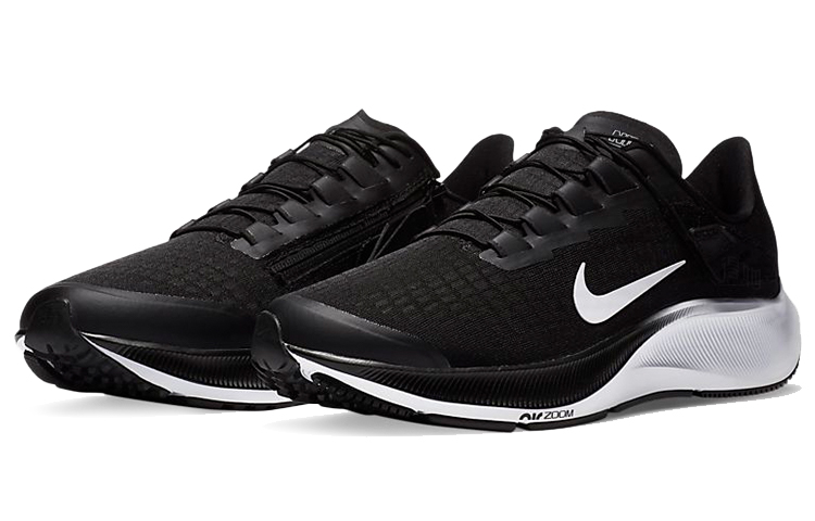 Мужские кроссовки Nike Pegasus 37 (черные) — фото 3