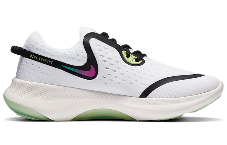 Женские кроссовки Nike Joyride Dual Run 1 (черно-бело-зеленые) — фото 2