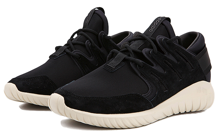 Мужские кроссовки adidas Tubular Nova (черно-белые) — фото 2