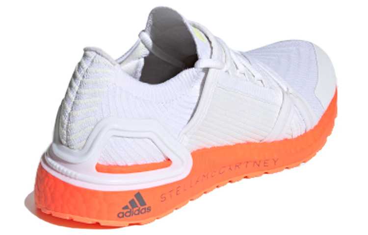 Женские кроссовки adidas ULT (бело-оранжевые) — Белый / оранжевый — фото 4
