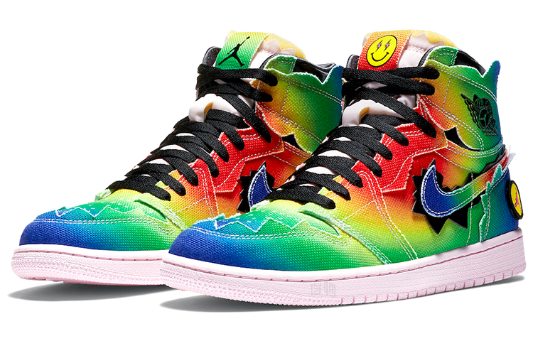J Balvin × Nike Air Jordan1HighOGRainbow J. Balvin X Jordan Air Jordan 1 Retro OG High DC3481-900 | eBay