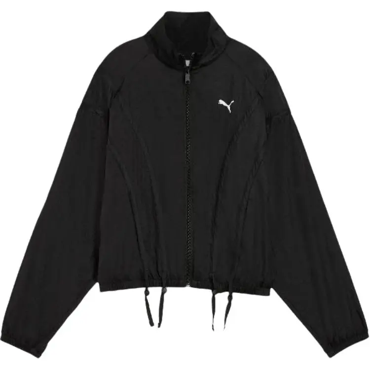 PUMA Jackets Women's Black Hooded Thin Other