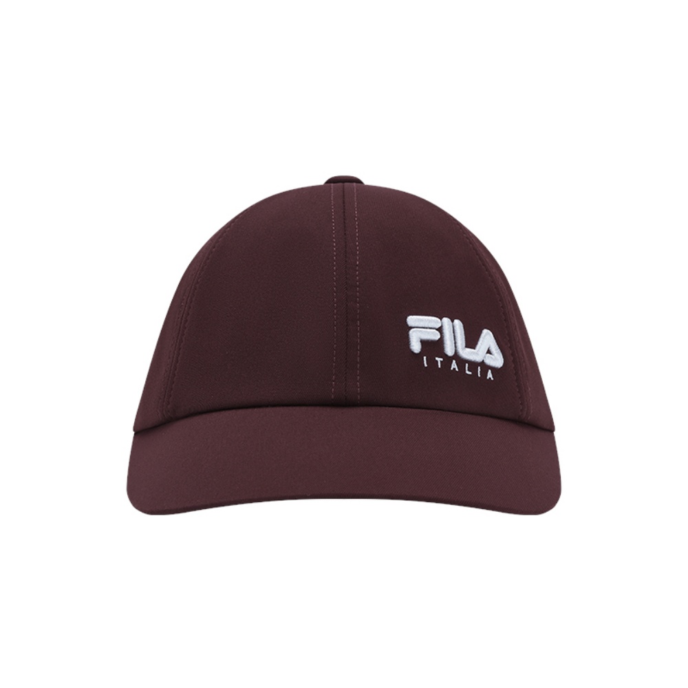 Женская кепка Fila (бордовая)
