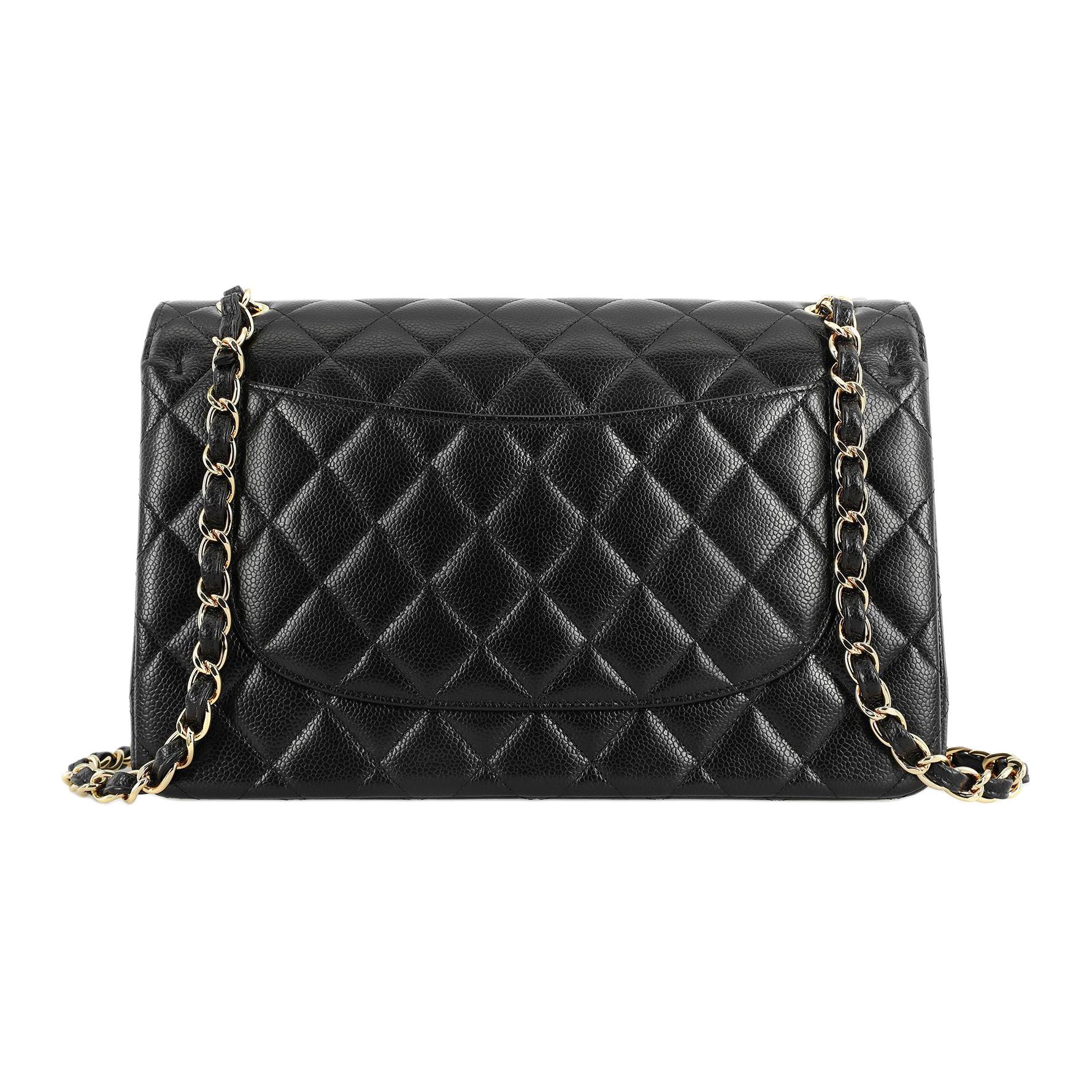 Женская сумка Chanel Classic Flap CF (черная) — фото 3