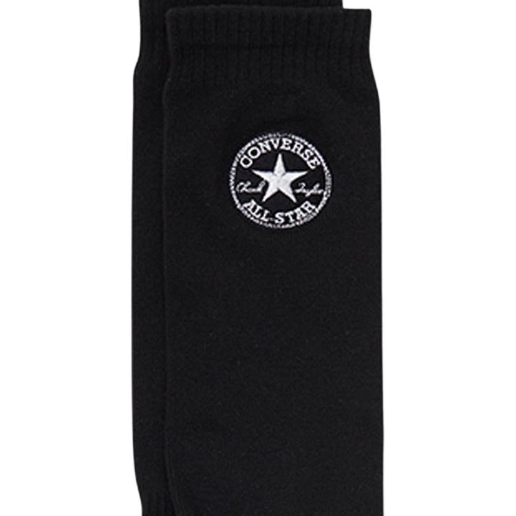 Converse STARS Crew Socks Unisex 2 Pack Black