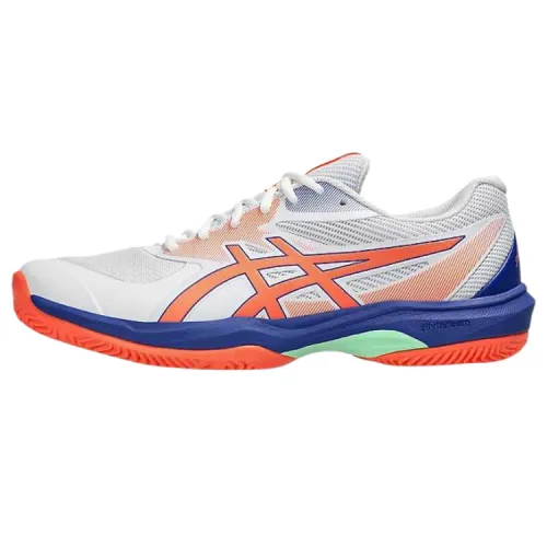 Asics GAME FF PADEL PU Synthetic Leather Low top Tennis Shoes Men's Blue White