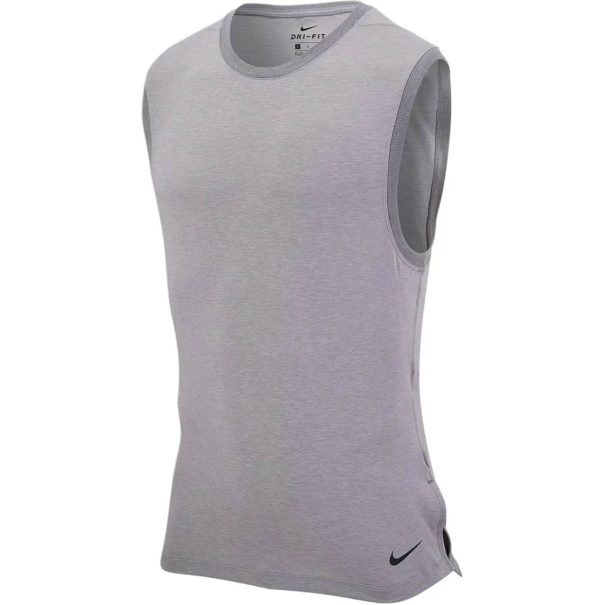 Nike Tank Tops Men's Gray Crew Neck Moderate Other