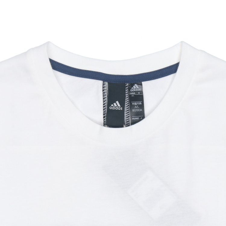 Мужская футболка adidas Logo Tee (белая) — фото 2