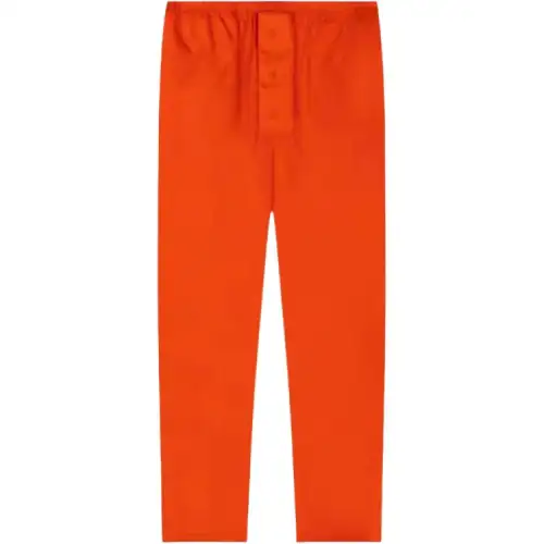 PRADA Casual Pants Men's Red Moderate Straight Fit Pants