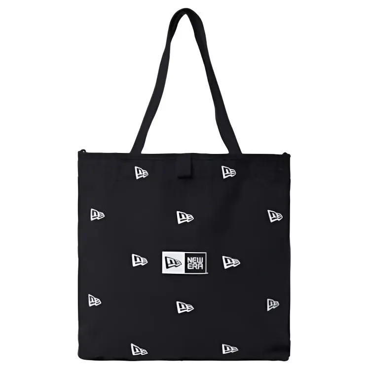 New Era Canvas Shoulder Bag Unisex Black