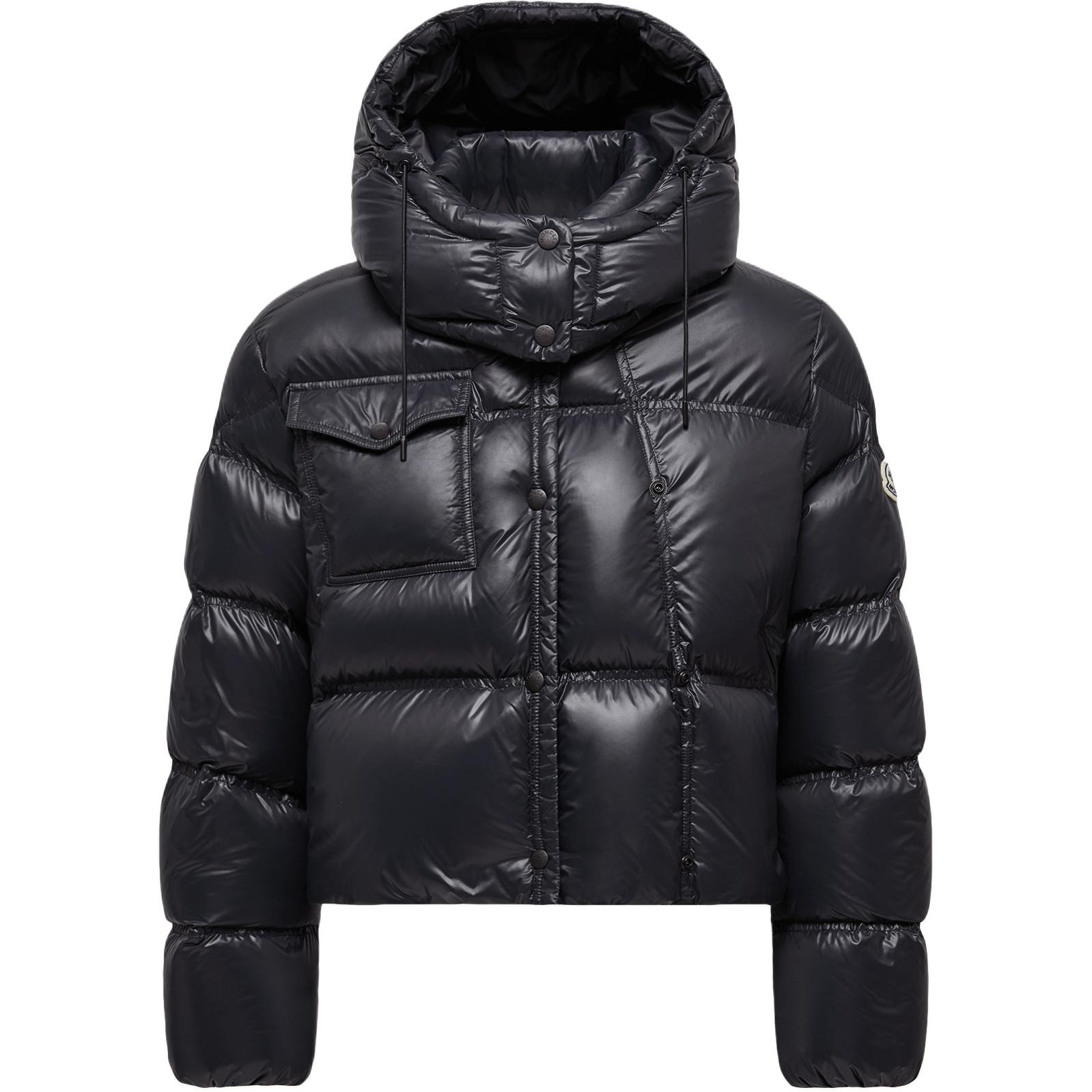 Женский пуховик Moncler Erea (черный)