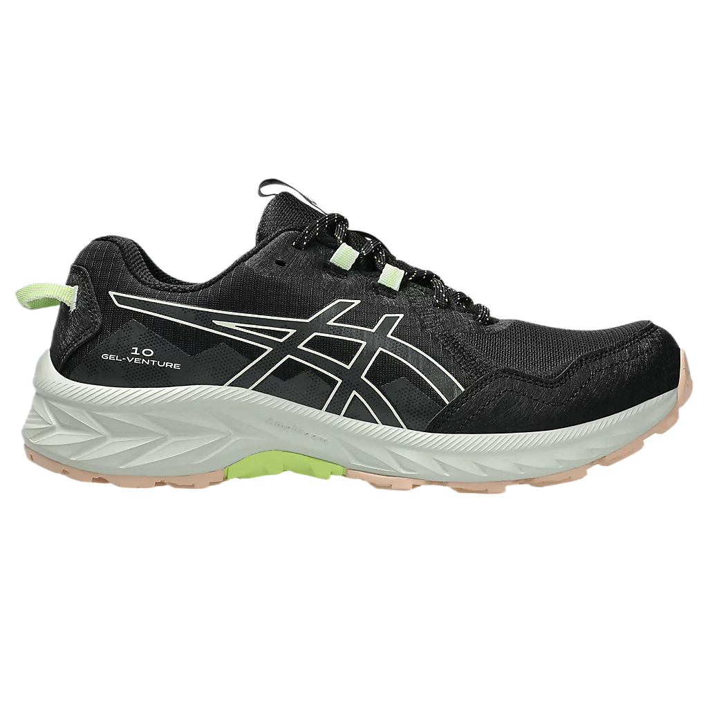 Asics GEL VENTURE 10 Cushioning Breathable Support Low top Running Shoes Women’s Black Green