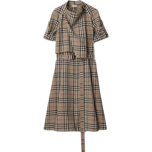 Burberry SS25 Short Sleeved Dress Women's