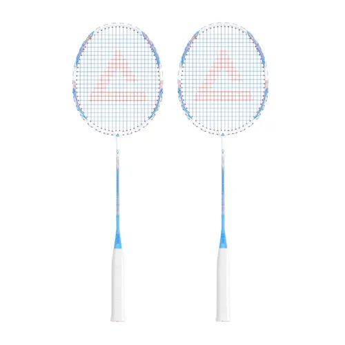 Ultra light shockproof high quality racket for badminton, set, aluminum alloy, wire control, 675mm