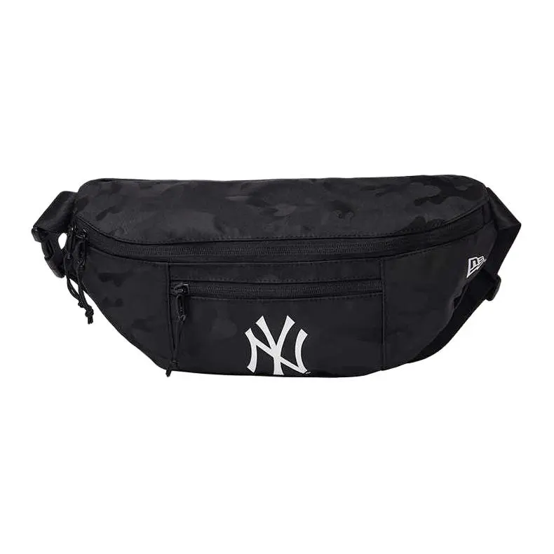 New Era X MLB Collaboration Versatile Fanny Pack Regular Unisex Camouflage Black