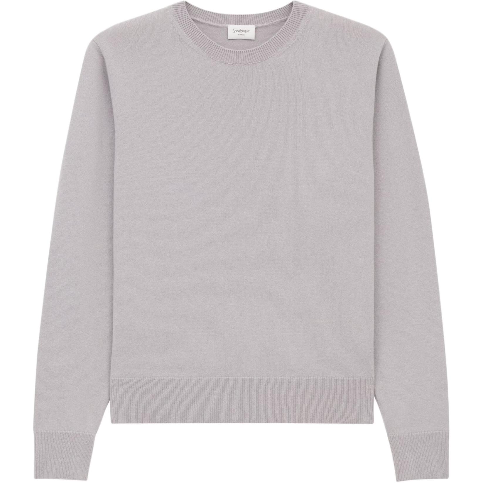 Saint Laurent round-neck cashmere sweater