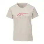 ASICS T Shirts Women's Smoke Gray Crew Neck
