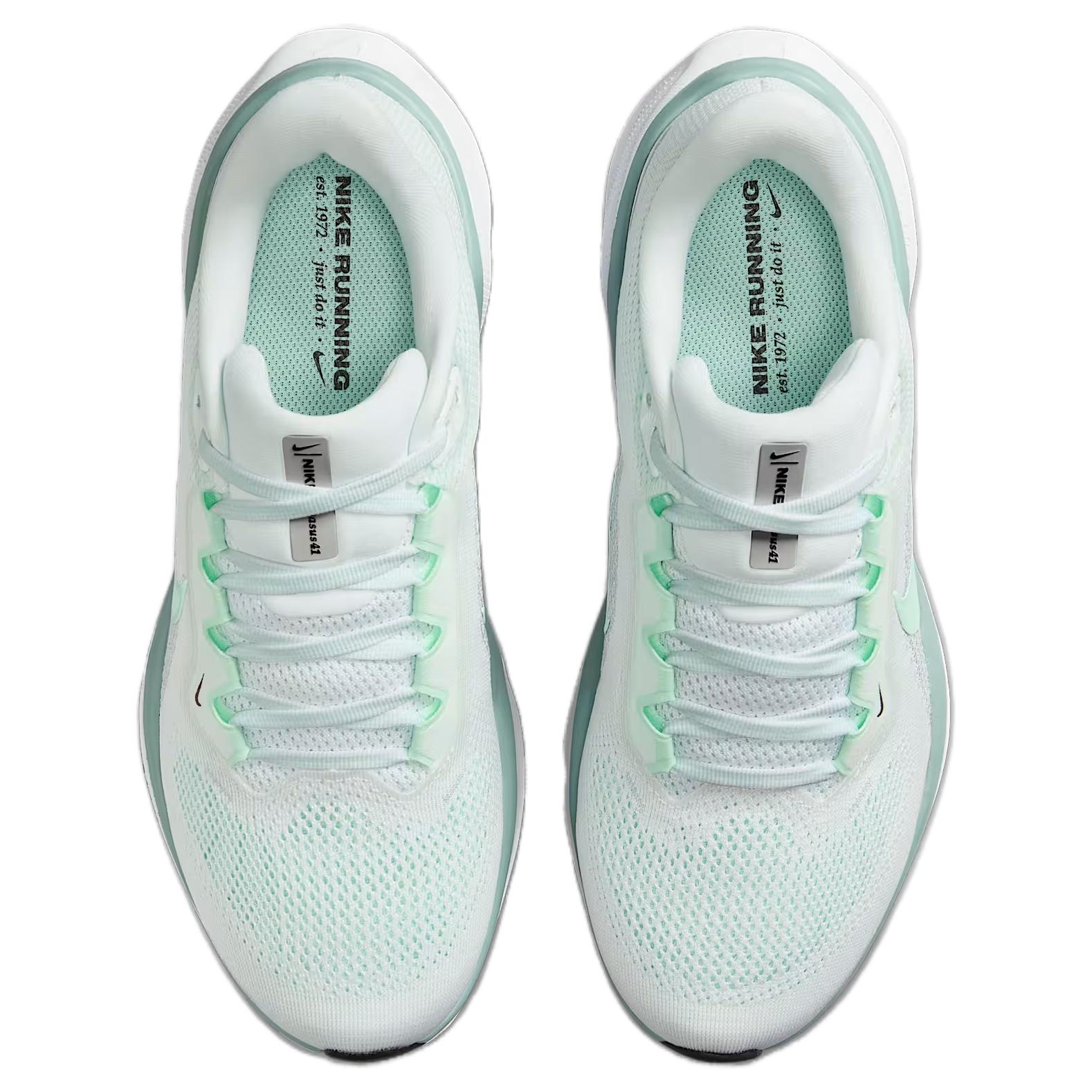 Nike Pegasus 41 Low top ZOOM AIR Casual Long Distance Running Shoes Women’s White Green
