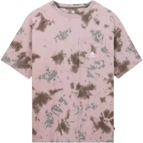 Converse Tri Color Tie Dye Pocket T-Shirt