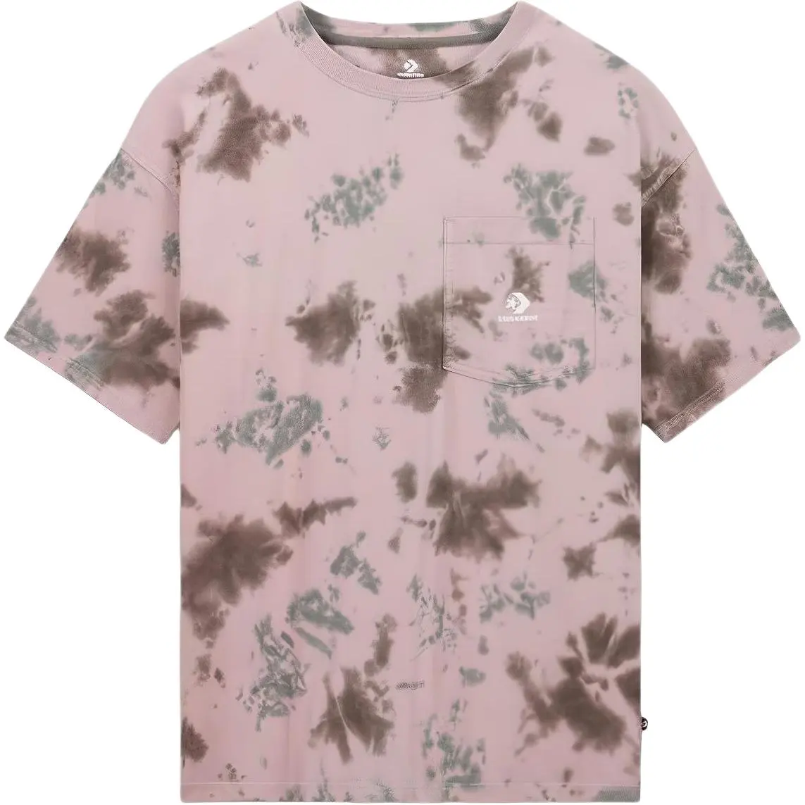 Converse Tri Color Tie Dye Pocket T-Shirt