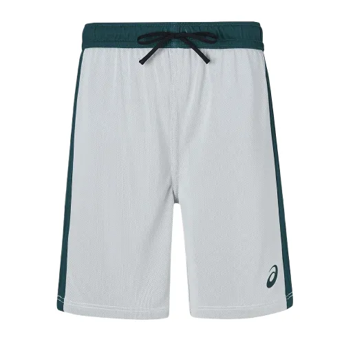 ASICS Basketball Shorts Unisex White Green Moderate