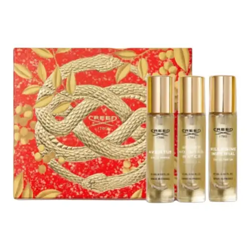 Men's gift box, perfume sample, set, 10 ml, 10 ml, 10 ml