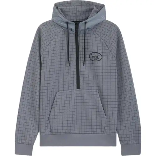 HUGO BOSS Elastic bullet, long-sleeve, hoody, sweatshirt, loose straight fit, print