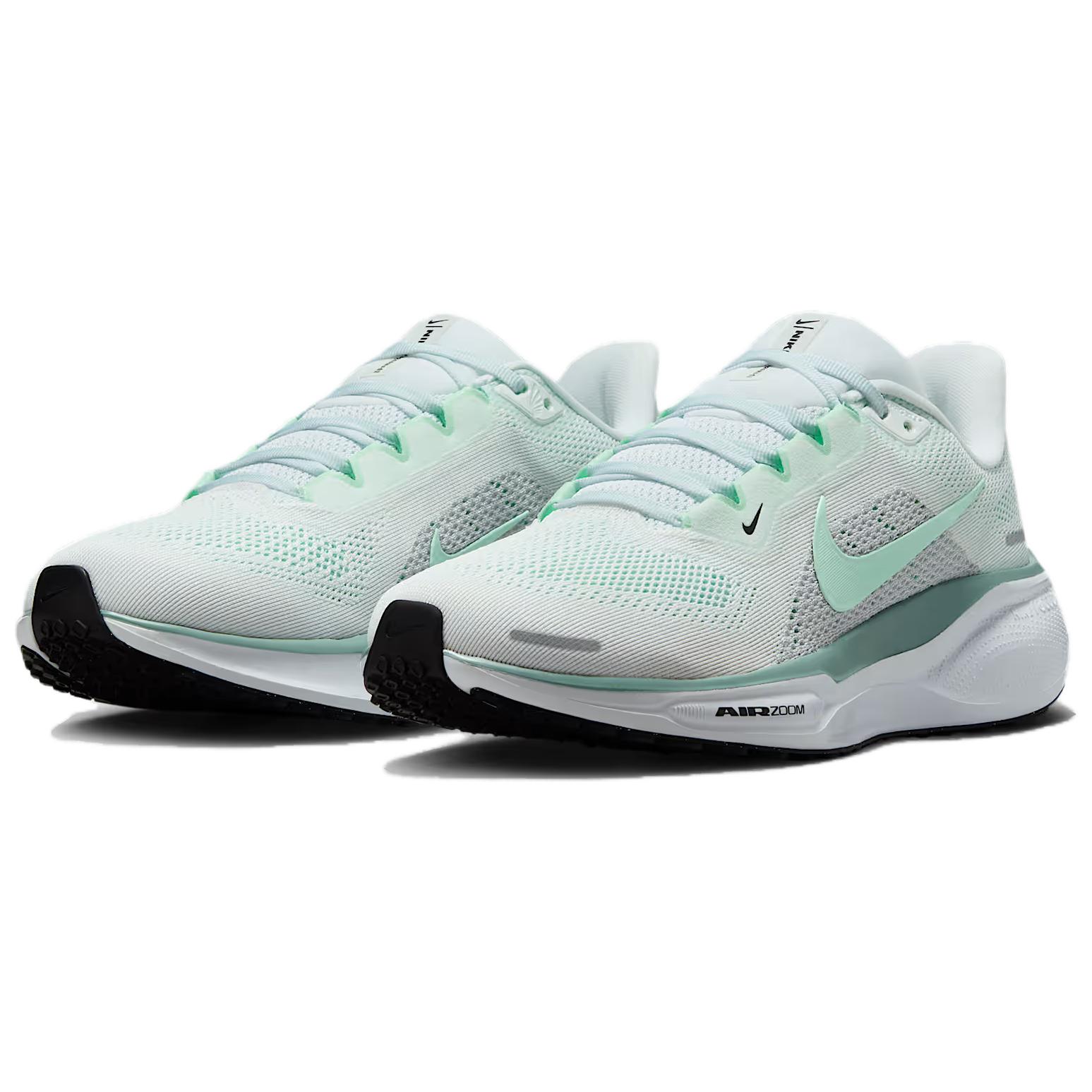 Nike Pegasus 41 Low top ZOOM AIR Casual Long Distance Running Shoes Women’s White Green