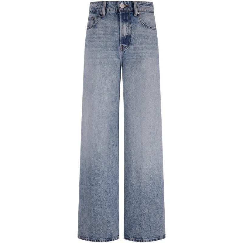 Tommy Hilfiger Jeans Women's Denim Blue 1A5 Moderate Wide Leg Pants