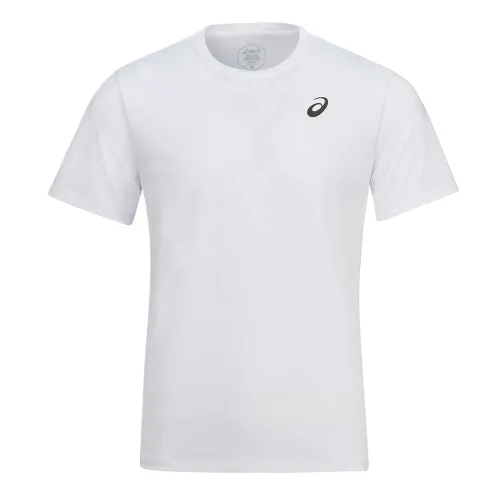 ASICS T Shirts Unisex White Crew Neck
