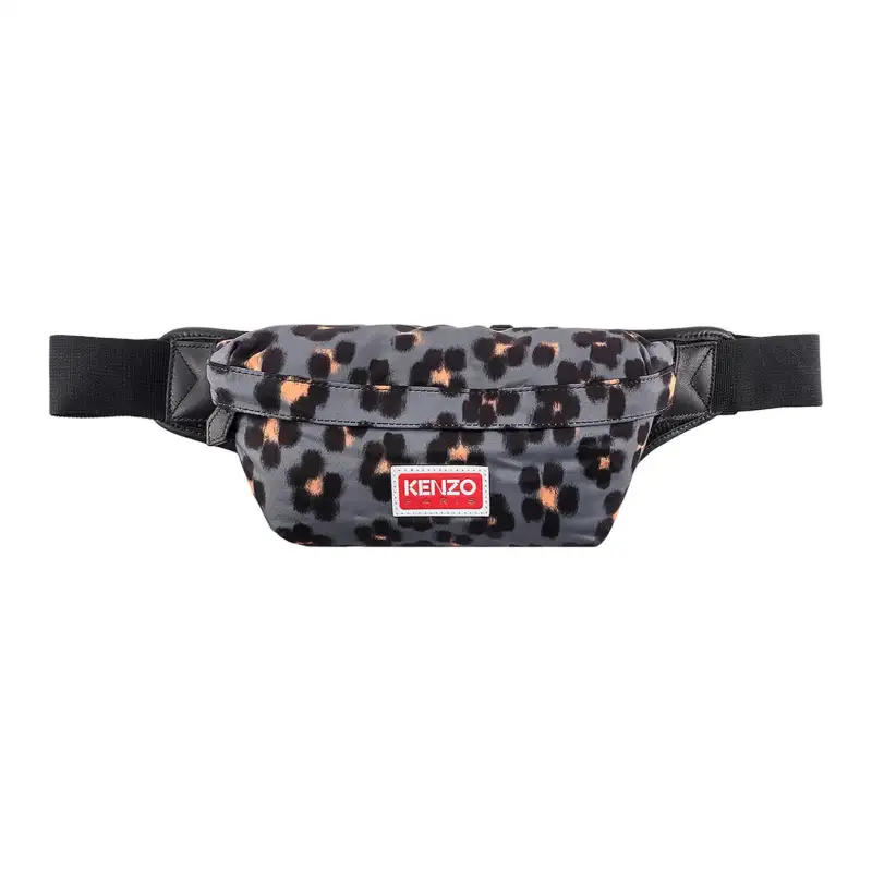 KENZO Fanny Pack Men's Dusty Gray