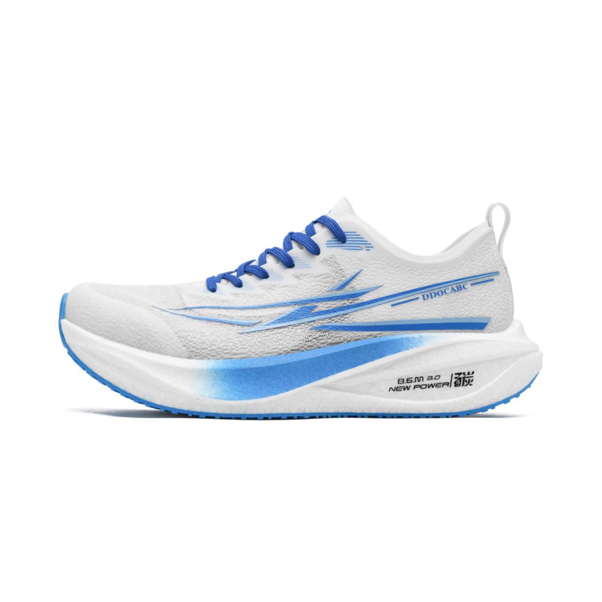 DDOCABC Running Shoes Unisex Low Top Blue