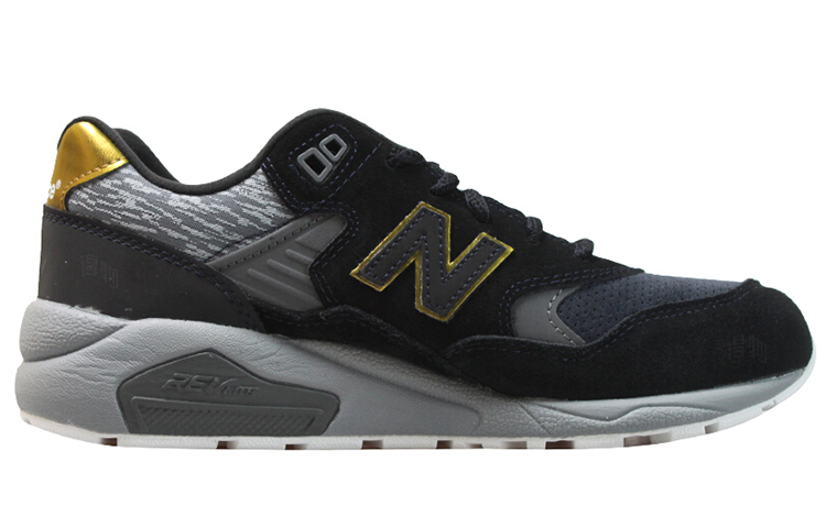 Женские кроссовки New Balance 580 (черно-серый) — фото 2