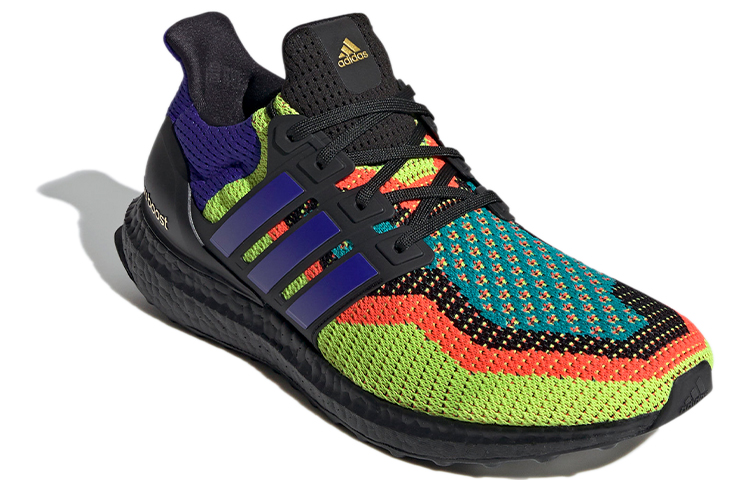 Мужские кроссовки adidas ULT (сине-черно-оранжевые) — фото 3