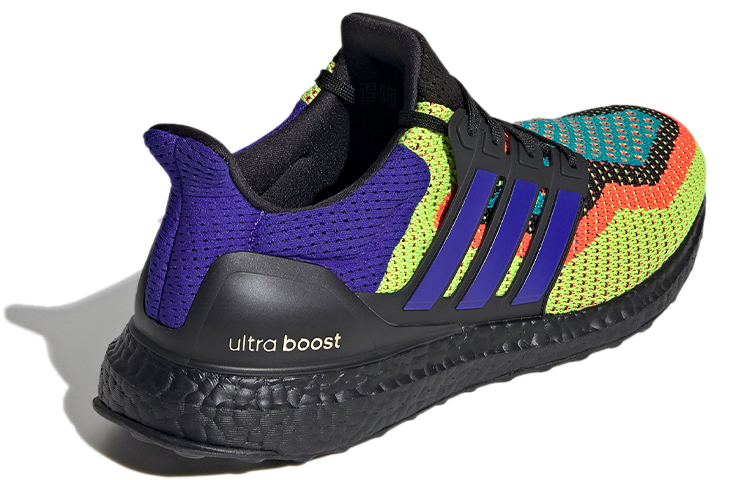 Мужские кроссовки adidas ULT (сине-черно-оранжевые) — фото 4