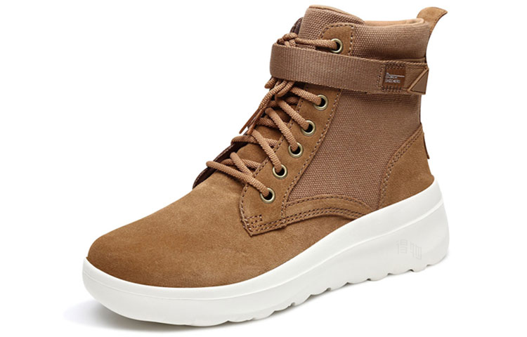 Женские кроссовки Skechers Skyhigh Ultra (коричневые) — фото 3