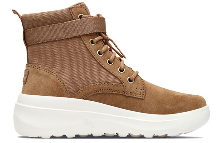 Женские кроссовки Skechers Skyhigh Ultra (коричневые) — фото 2