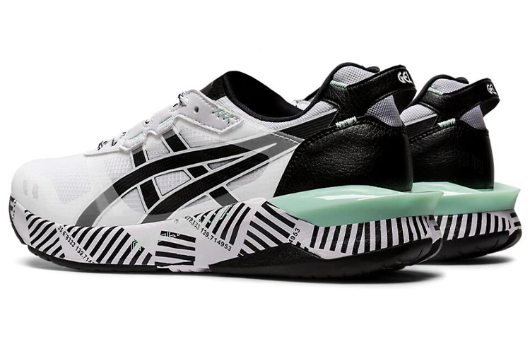 Женские кроссовки ASICS Gel-Lyte XXX (бело-черные) — фото 3