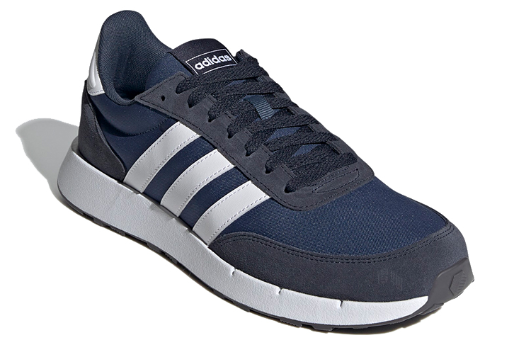Мужские кроссовки adidas neo Run 60s 2.0 (сине-белые) — Тёмно-синий / белый — фото 3
