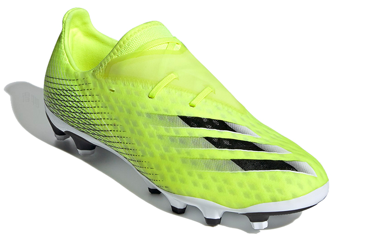 Мужские бутсы adidas X Ghosted.2 Multi Ground Cleats (зелено-черные) — фото 3