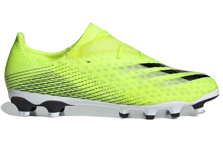Мужские бутсы adidas X Ghosted.2 Multi Ground Cleats (зелено-черные) — фото 2