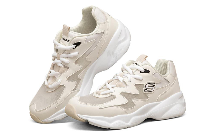 Женские кроссовки Skechers D'LITES AIRY (белый) — фото 3