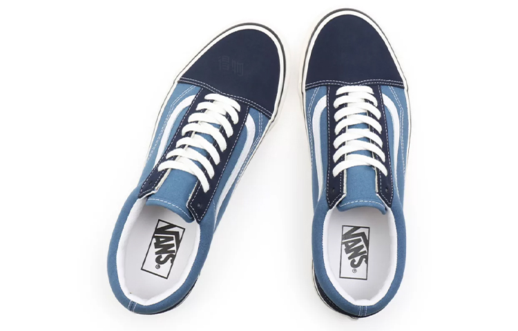 Кеды Vans Old Skool Anaheim Factory 36 Dx (голубые) — фото 4