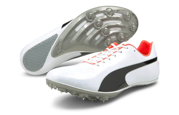 Кроссовки PUMA evoSpeed Sprint 10 CMEVA (белые) — Белый — фото 4